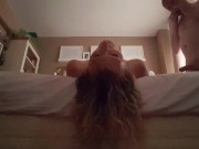 Sloppy messy face fuck for Essex Girl Lisa 1/16