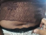 Thick ebony step sister stroking and riding, sexy asf 12/16