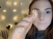 sloppy self worship on feet 3/16