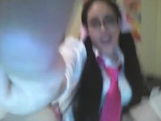 shaved school pussy in your face 1/16