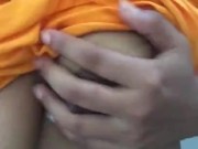 Danna record herself in the bathroom while her stepcousin watch her. 12/16