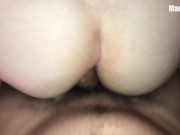 Passionate blowjob with red lips and anal right on the table 11/16
