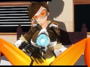 3D HENTAI Tracer from Overwatch fucking in the room 1/16