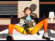 3D HENTAI Tracer from Overwatch fucking in the room 2/16