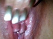 Rubbing clit - real orgasm 15/16