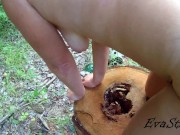 I met a red-haired girl in the forest and fucked her with a creampie 10/16