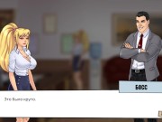 Sex in the office. Promotion through sex | TheLewdKnight (part 13) 16/16