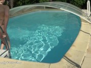 Swimming in my Iron Maiden Corset 12/16