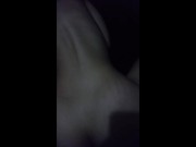 skinny stepdaughter loves to be spanked with a belt, i cum on her butt 4/16