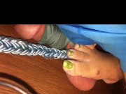 Asian Blackbelt teaches ex ball crushing lesson for cheating 12/16