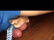 Asian Blackbelt teaches ex ball crushing lesson for cheating 5/16