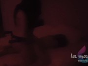 Our very first strapon session 14/16