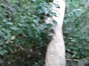 Сделала кунилингус подруге в лесу наплевав на её месячные. 9/16