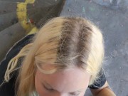 Risky public fucking! Exploring an abandoned water park 12/16