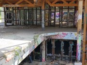 Risky public fucking! Exploring an abandoned water park 2/16