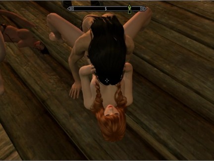 Lesbian Orgy In The Castle Palace! | Skyrim sex mods, Porno Game 3d