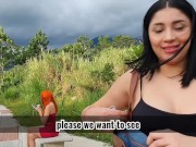 I let two strangers control my toy in public until squirt 3/16