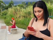 I let two strangers control my toy in public until squirt 5/16