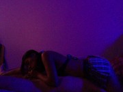 OnlyFans/lexxierex 🔥 Sexy Latina Escort Goes Bareback and Gets Blasted in Schoolgirl Outfit 8/16