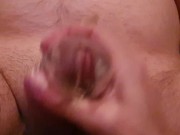 Slaved husband. chasity cage. ice blocks. 9/16