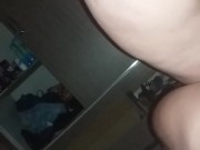 Sentando gostoso no pau preto e grosso 7/16