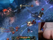 Fucking my ass with a banana toy when I'm dead League of Legends #18 Luna 8/16
