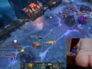 Playing League of Legends with clit sucking toy League of Legends #19 Luna 16/16