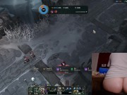 Playing League of Legends with clit sucking toy League of Legends #19 Luna 9/16