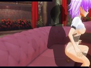 3D HENTAI stepsister rides your dick & cums 13/16