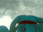 Ginger B A Cougar In Red Trailer 13/16