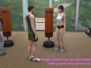 DDSims - Wife Fucked at Gym while Husband Watches - Sims 4 1/16