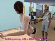 DDSims - Wife Fucked at Gym while Husband Watches - Sims 4 2/16