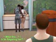 DDSims - Wife Fucked at Gym while Husband Watches - Sims 4 3/16