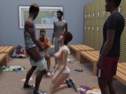 DDSims - Wife Fucked at Gym while Husband Watches - Sims 4 9/16