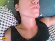 Side panties Morning sex. Double cum inside 11/16