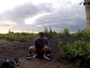 Первая в мире компиляция публичного пеггинга! (ФЕМДОМ СТРАПОН) 5/16