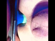 Sexy Blonde Pegging Husband For The First Time POV 15/16