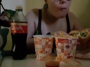 burger mukbang 2/16