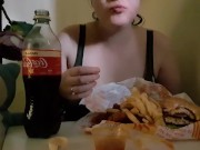 burger mukbang 7/16
