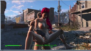 Red-haired Alice. Sex adventure of a beautiful girl in the Fallout ...