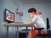 Summertime Saga Part 18: Watching Jenny AND Dianne Masturbate 2/16