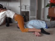 Get Off My Face! Surprise Clothed Facesitting and Lapdace Viva Athena 11/16