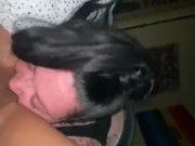 Pov Sexy Latina eats black girlfriends tight wet pussy 15/16