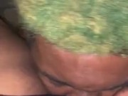 Sucking on this big pussy in the car 2/16