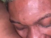 Sucking on this big pussy in the car 7/16