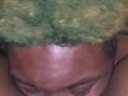 Sucking on this big pussy in the car 8/16