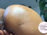 Sexy Ebony babe oils ass and twerks 12/16