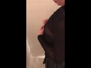 Getting ALL kinds of wet in the shower- So wet I have to touch myself! 1/16