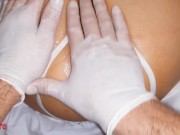 PUSSY CLOSE UP MASSAGE !! Teen in oily sexy panties 12/16