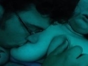 Teaser- Master pleases his whimpering kitten. Titty sucking Pussy rubbing. 5/16